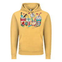 Vintage Mustard teacher coffee cups Vintage Hoodie - OliviaCreatesArt