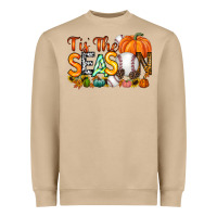 Mushroom tis the season baseball Heavyweight Sweatshirt - RacoonDesign