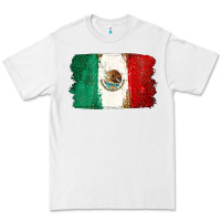 White Mexican Flag Premium Tee - texasbilliewilder