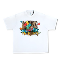 White Love needs no words Urban Heavy Tee - CowGirlArtShop