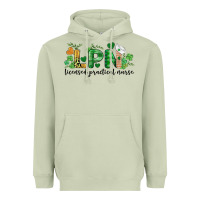 Matcha st. patricks day registered nurse lpn heart Heavyweight Hoodie - BarkalooDesign