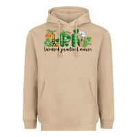 Mushroom st. patricks day registered nurse lpn heart Heavyweight Hoodie - BarkalooDesign