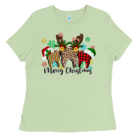 Matcha Merry Christmas tooth Ladies Tee - texasbilliewilder