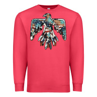 Cardinal American flag thunderbird Premium Sweatshirt - BarkalooDesign