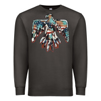 Smoke American flag thunderbird Premium Sweatshirt - BarkalooDesign