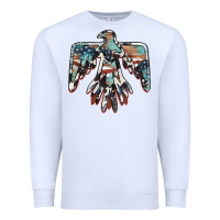 White American flag thunderbird Premium Sweatshirt - BarkalooDesign