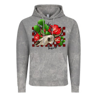 Bullskull Rose And Cactus Olivia Vintage Hoodie | Teevron