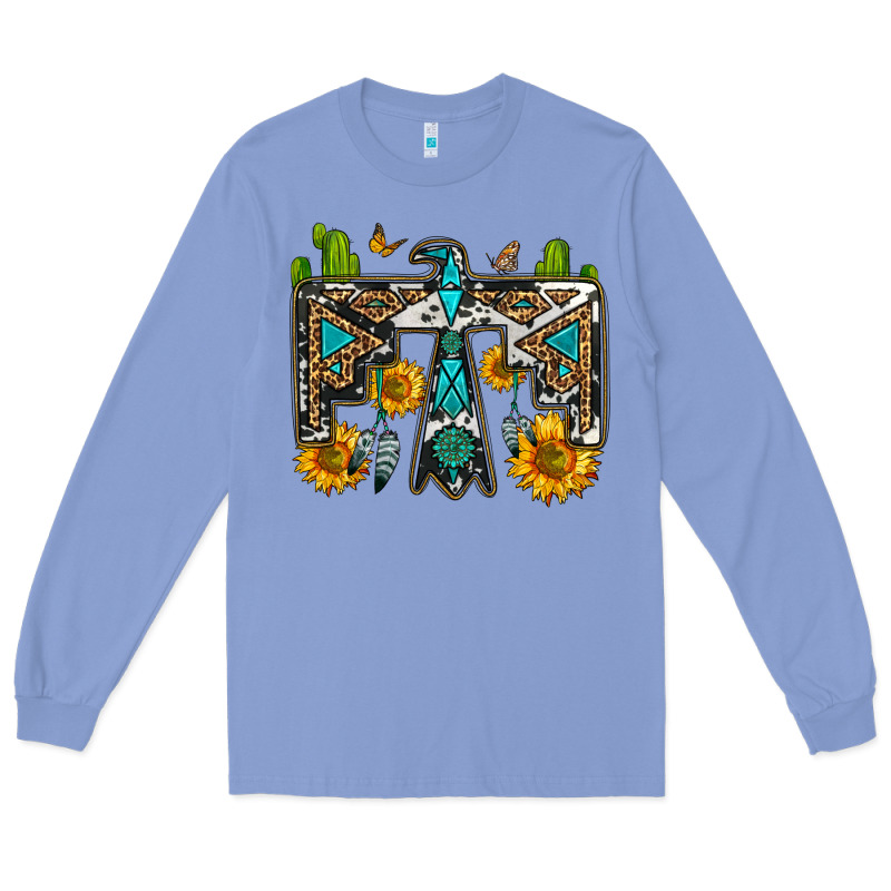 Western Free Bird Long Sleeve Tee by OliviaCreatesArt | Teevron