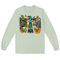 Matcha western free bird Long Sleeve Tee - OliviaCreatesArt