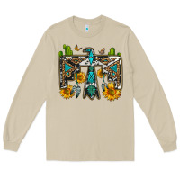Mushroom western free bird Long Sleeve Tee - OliviaCreatesArt
