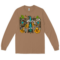 Toasted Coconut western free bird Long Sleeve Tee - OliviaCreatesArt