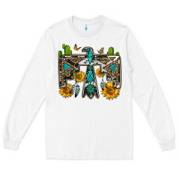 White western free bird Long Sleeve Tee - OliviaCreatesArt