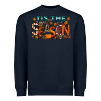Navy tis the season football Heavyweight Sweatshirt - RacoonDesign