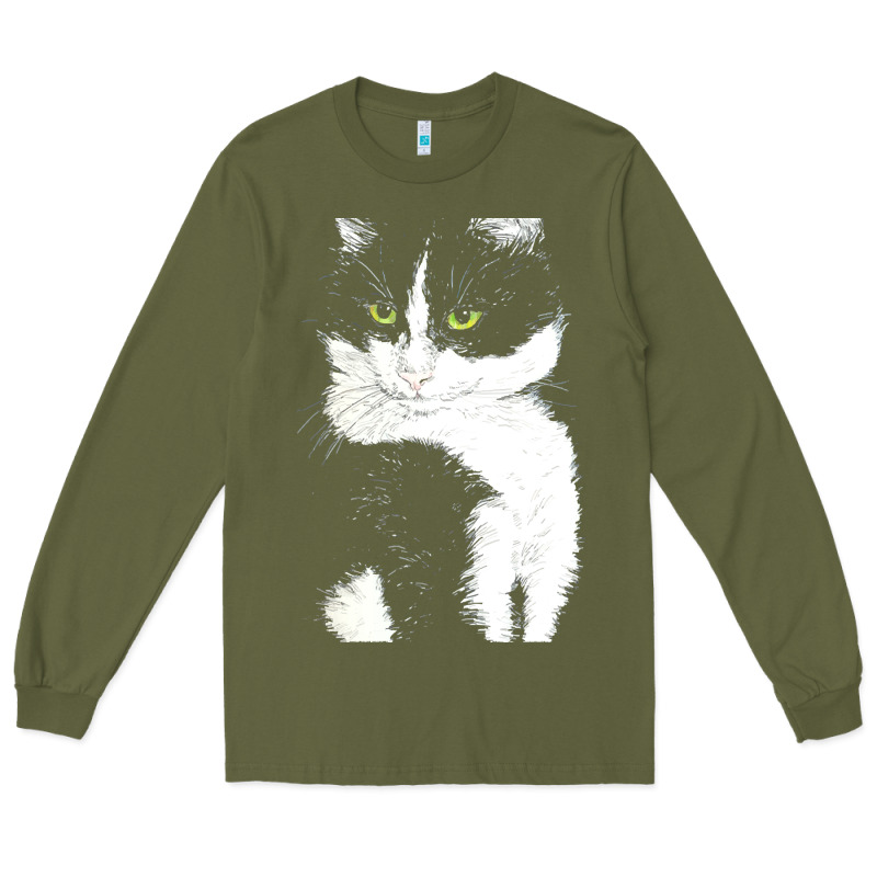 Tuxedo Cat T  Shirt Tuxedo Cat T  Shirt Long Sleeve Tee by longCreatives | Teevron