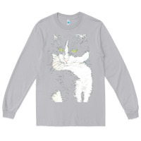 Moon Dust tuxedo cat t  shirt tuxedo cat t  shirt Long Sleeve Tee - longCreatives