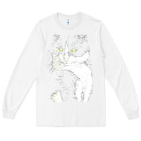 White tuxedo cat t  shirt tuxedo cat t  shirt Long Sleeve Tee - longCreatives