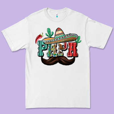 Mexican Papa Premium Tee Designed By Texasbilliewilder