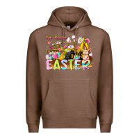 Chestnut Im Digging Easter Premium Hoodie - CowhideDigitalArt