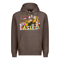 Coffee Im Digging Easter Premium Hoodie - CowhideDigitalArt
