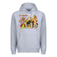 Heather Grey Im Digging Easter Premium Hoodie - CowhideDigitalArt