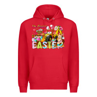 Red Im Digging Easter Premium Hoodie - CowhideDigitalArt