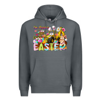 Rock Im Digging Easter Premium Hoodie - CowhideDigitalArt