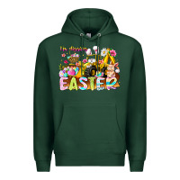 Sports Green Im Digging Easter Premium Hoodie - CowhideDigitalArt