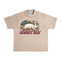 French Oak Do the Bunny hop Easter Day Urban Heavy Tee - HowdyJamesFarm
