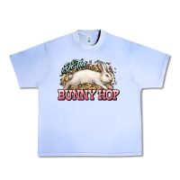 Grape Ice Do the Bunny hop Easter Day Urban Heavy Tee - HowdyJamesFarm