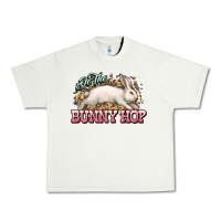 Pistachio Do the Bunny hop Easter Day Urban Heavy Tee - HowdyJamesFarm