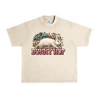 Sandshell Do the Bunny hop Easter Day Urban Heavy Tee - HowdyJamesFarm