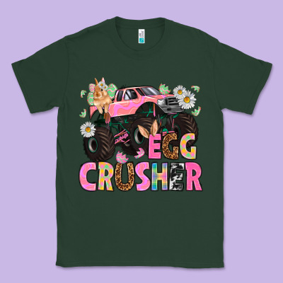 Egg Crusher Easter Day Classic Tee Designed By Howdyjamesfarm