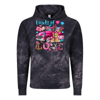 Cloud Black loads of love valentine's day olivia Vintage Hoodie - OliviaCreatesArt