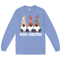Colony Blue african american gnome halloween thanksgiving christmas Long Sleeve Tee - longCreatives