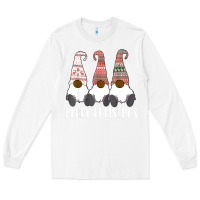 White african american gnome halloween thanksgiving christmas Long Sleeve Tee - longCreatives