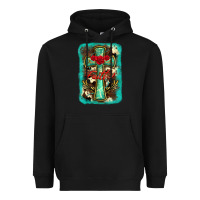 Black cross faith background Heavyweight Hoodie - BarkalooDesign