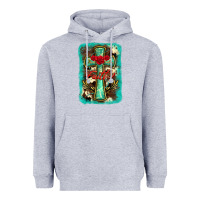 Cross Faith Background Heavyweight Hoodie | Teevron