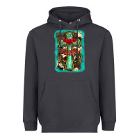 Smoke cross faith background Heavyweight Hoodie - BarkalooDesign