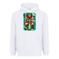 White cross faith background Heavyweight Hoodie - BarkalooDesign