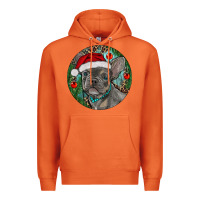 Carrot Frenchie Christmas Premium Hoodie - RanaPortraitStore