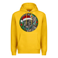 Lemon Frenchie Christmas Premium Hoodie - RanaPortraitStore