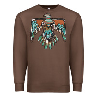Chestnut thunderbird with gemstone Premium Sweatshirt - BarkalooDesign