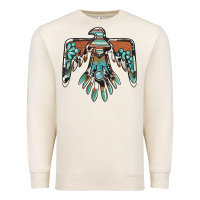 Sandshell thunderbird with gemstone Premium Sweatshirt - BarkalooDesign
