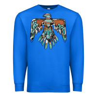 True Royal thunderbird with gemstone Premium Sweatshirt - BarkalooDesign