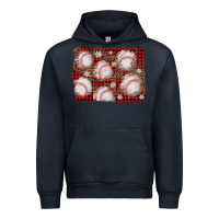 Navy baseball christmas background Urban Hoodie - AdoDesignShop
