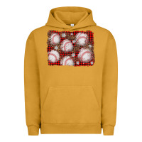 Pigment Peanut Butter baseball christmas background Urban Hoodie - AdoDesignShop