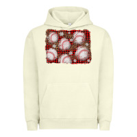 Pigment Pistachio baseball christmas background Urban Hoodie - AdoDesignShop