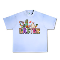 Grape Ice My 1st Easter Day Urban Heavy Tee - HowdyJamesFarm