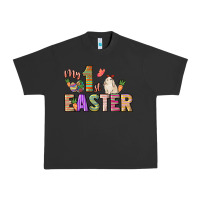 Pigment Black My 1st Easter Day Urban Heavy Tee - HowdyJamesFarm