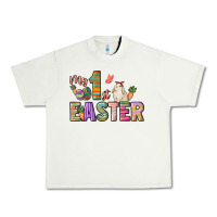Pistachio My 1st Easter Day Urban Heavy Tee - HowdyJamesFarm